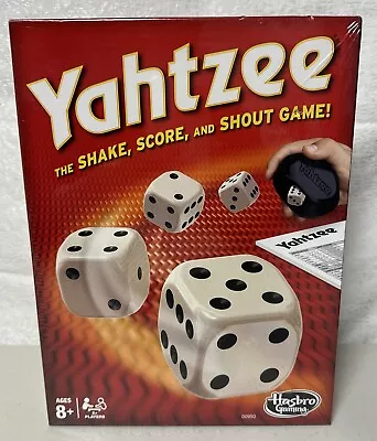 Yahtzee Classic Hasbro Dice Board Game BRAND NEW SEALED BOX • $13.31