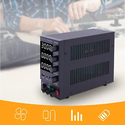 30/60V 5/10A Power Supply Variable Adjustable Switching Bench Power Supply NEW • $73
