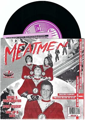 Meatmen/Boris The Sprinkler  Split  7  NM OOP Tesco Vee Necros Minor Threat • $24.99