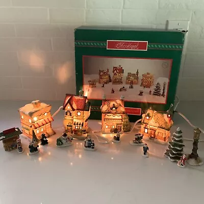 Vtg House Of Lloyd Christmas Around The World Little Village Collection 15 Pc • $39.97