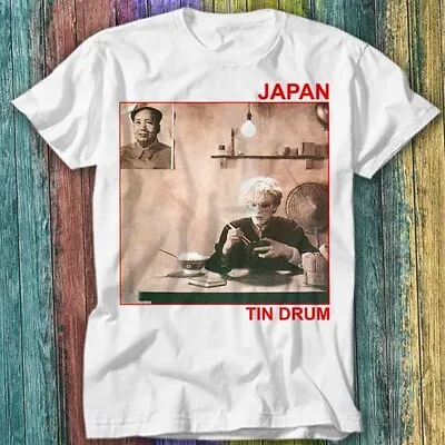 Japan Sylvian Tin Drum 80s Music Synth T Shirt Top Tee 583 • £6.70