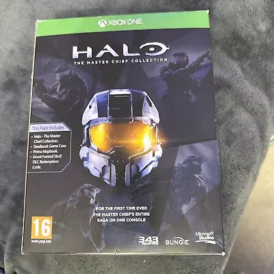 Halo The Master Chief Collection Xbox One Steel Book Limited Edition & Map Book • £45