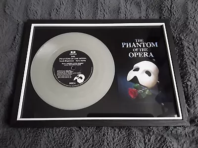 The Phantom Of The Opera Lum Ed. 7  Brightman/ Harley + 6  X 4  Photo Framed  • $12.44