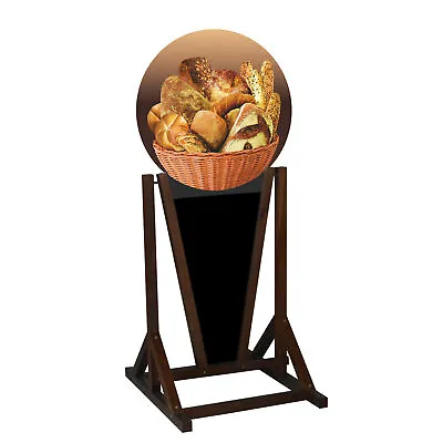 Sidewalk Sign BAKERY A-frame Water Resistant Wooden Pavement Stand • $348