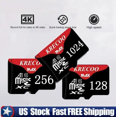 Micro SD Card 128GB 256GB 1TB Memory Card Ultra Class 10 SD Card Wholesale Lot • $9.35