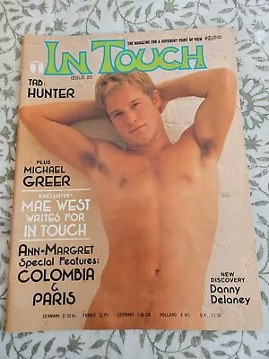 IN TOUCH #20 Oct/Nov 1975 MAE WEST Ann-Margret TAB HUNTER Michael Greer Gay • $19.99