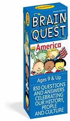 Brain Quest America: 850 Questions And - Cards By Editors Of Brain - Good • $8.06