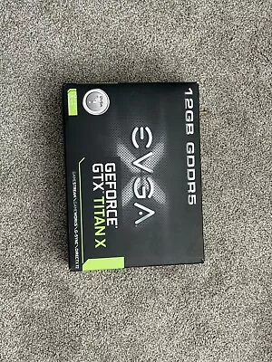 Evga Geforce Gtx Titan X 12g-p4-2990-kr • $180