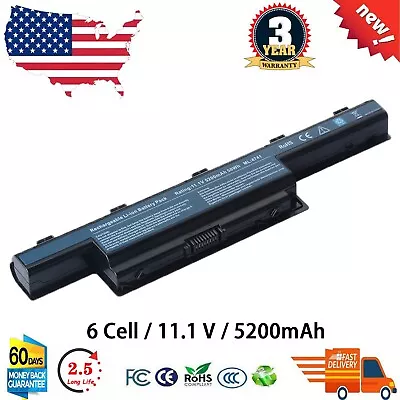 Battery Acer Aspire AS5252-V333 AS5252-V476 AS5252-V518 AS5252-V602 AS5252-V955 • $17.99