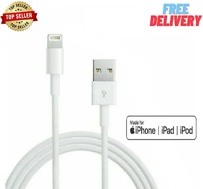 £2.39 • Buy Genuine IPhone Charger Fast For Apple Cable USB Lead 6 7 8 X XS XR 11 Pro Max UK