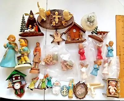 Vintage To New Plastic Christmas Religious Collectable Figurines • $10