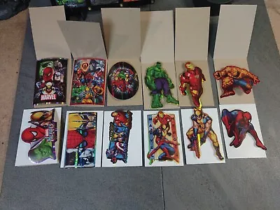 2010 Marvel Heroes Vending Machine Stickers Complete Set Of 12. A & A Global In • $20