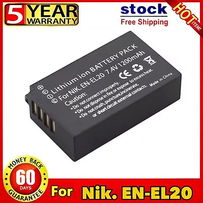 ENEL20 Bat For Nikon Coolpix P1000 1 J1 J2 J3 Nikon 1 S1 1 V3 AW1 HQ • $19.80