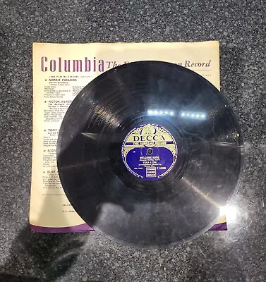 Vera Lynn F.10150 78 RPM 10  Decca Welcome Home/When You Hear Big Ben • $2.53