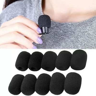 10pcs Microphone Cover High Elasticity Replacement Sponge Mic Windscreen • $7.26