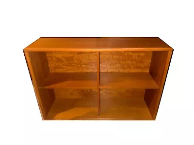 RARE Square Beaver And Tapley 33 Teak Modular System Two Shelf Wall Mounted Unit • £250