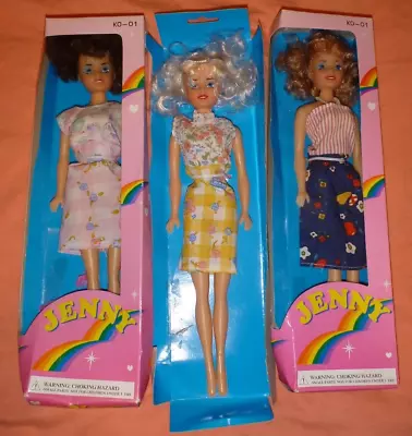 Vintage Jenny Dolls Plastic Body Clothes Pink High Heel Open Toe Shoes Old Toys • $8.99