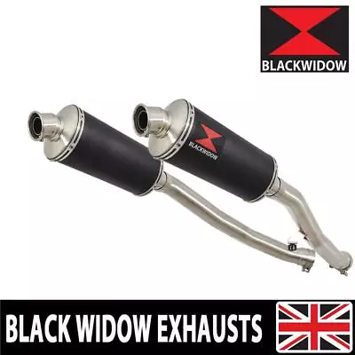 ZZR 1400 ZX14 Ninja 2008-2011 4-2 Exhaust Silencers End Cans 300BS • £289.99