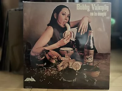 RARE Salsa LP  Bobby Valentin Se La Comio Fania LP366 Reissue • $119.95