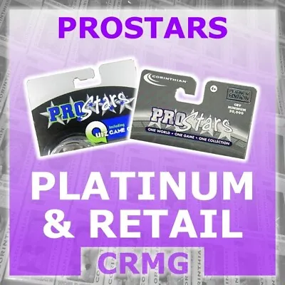 CRMG Corinthian ProStars PLATINUM & RETAIL RELEASES • £3