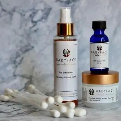 Babyface 50% Glycolic Peel Kit 44-Piece Complete Set For At Home Use 20 Peels • $65.99