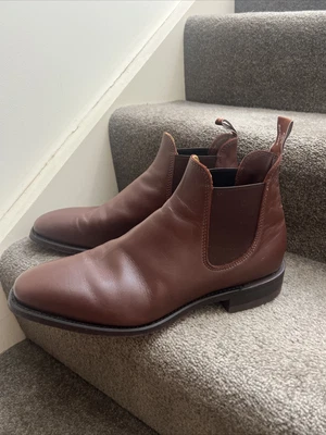 $250 • Buy RM Williams Boots Sydney Size 11 G Dark Tan Excellent Condition