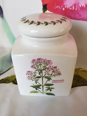 Maxwell & Williams Ceramic Oregano Design 6  / 15cm Storage Jar With Lid • £5.99