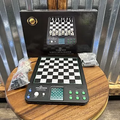 Top Chess Voice Chess Masters Talking  Chess And Games Computer Open Box • $39.99