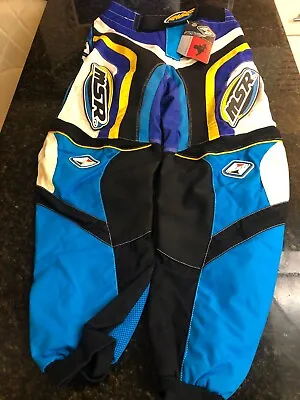 Vintage MSR Racing RAGE Motorcycle Motocross Pants Men’s Size 34 New With Tag MX • $59.95