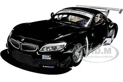 Bmw Z4 Gt3 Black & Silver 1/24 Diecast Model Car By Optimum Diecast 724251 • $24.99