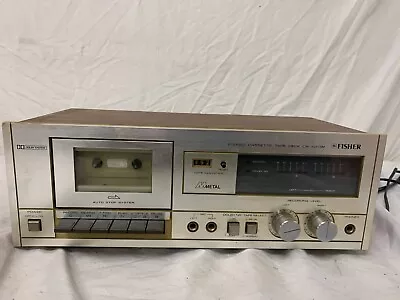 Vintage Fisher CR-4013 Stereo Cassette Tape Deck ( Does Not Power) As Is • $49.95