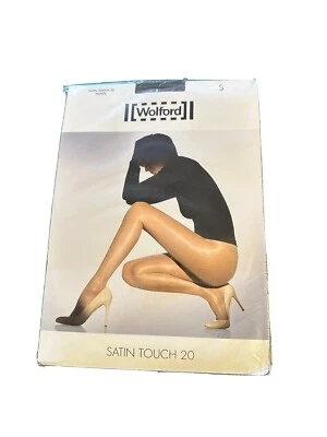 £6.50 • Buy Wolford Satin Touch 20, Small, Nearly Black