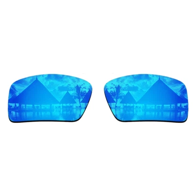 $8.99 • Buy US Polarized Glacier Blue Replacement Lenses For-Oakley Eyepatch 2 Sunglasses