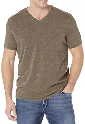 Lucky Brand Men's Venice Burnout V-Neck Tee Shirt. Size L. New Without Packaging • $19.90