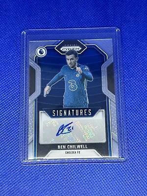 2021-22 Prizm Premier League Ben Chilwell Auto Autograph #S-BC Chelsea • £0.99