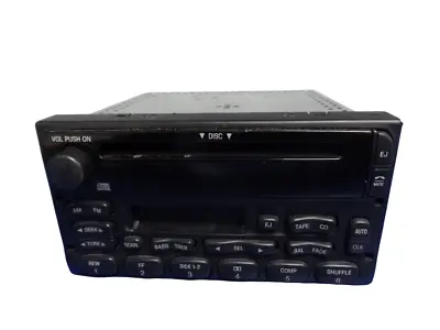 98-04 - Ford OEM Single CD Player AM/FM RADIO YU3F-18C868-AA - Free Shipping • $79.99