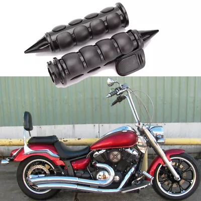 $37.49 • Buy Handlebar 1  Hand Grips For Yamaha V Star 650 950 1100 1300 XVS Custom Classic