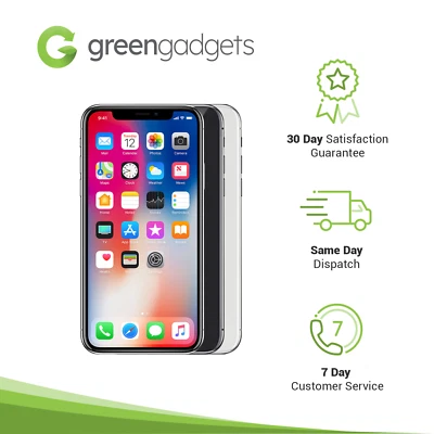 $429 • Buy Apple IPhone X - 64GB 256GB Grey Silver - Excellent Condition