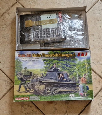 £29.99 • Buy 1/35 Excellent Dragon #6222 Sdkfz.265 Panzerbefehlswagen I, 3 Choices In 1 Box