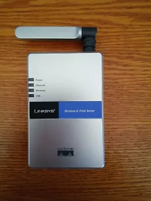 Linksys Wireless-G Print Server Model Number WPS54G • $80