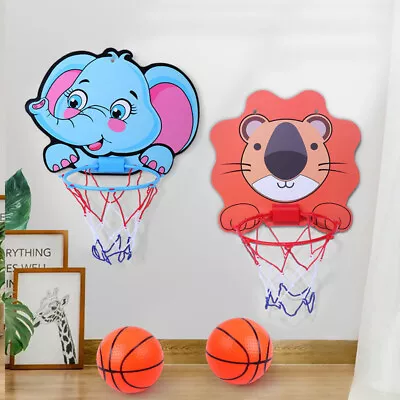 Indoor Mini Basketball Hoop For Toddlers BedroomAdjustable HeightSpace-Saving • $15.99