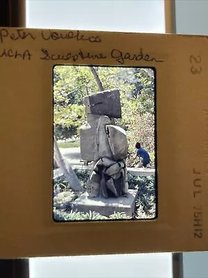 Peter Voulkos “UCLA Sculpture Garden” Funk Art Ceramics 35mm Slide • $14.95