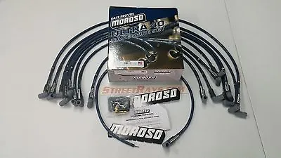 Moroso Ultra 40 Spark Plug Wires Big Block Chevy HEI Dist 396 454 Under Header • $108.99