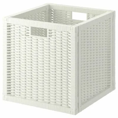 Ikea BRANAS Basket For Kallax 32x34x32cm [White] • £32