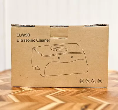 ELVASO Ultrasonic Jewelry Cleaner700ML  W/5 Timer Mode46Khz Professional Sonic • $25