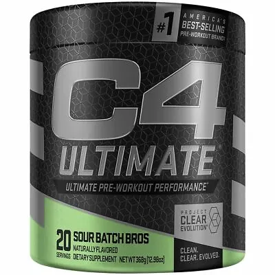 Cellucor C4 Ultimate Pre Workout (20 Servings) SOUR BATCH BROS Free Shipping!!!! • $29.99