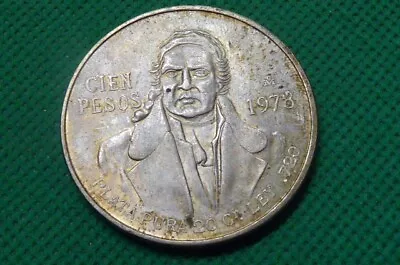 Mexico  Silver Cien Pesos  1978  (r779) • £11.05