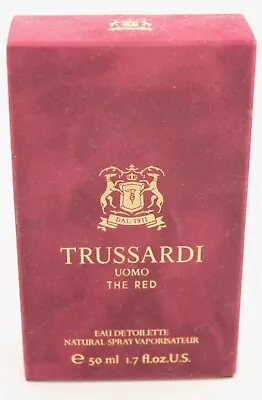 NEW Trussardi Uomo The Red EDT Spray 50ml Perfume • £49.01