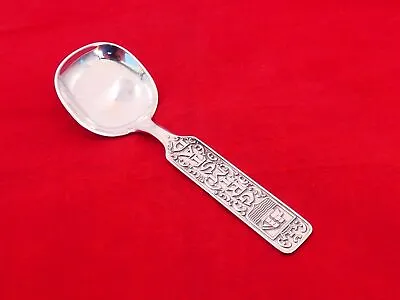 Vintage MAGNUS AASE 830s Silver Grimstad Norway Souvenir Caddy Spoon IZ-4 • $39.99