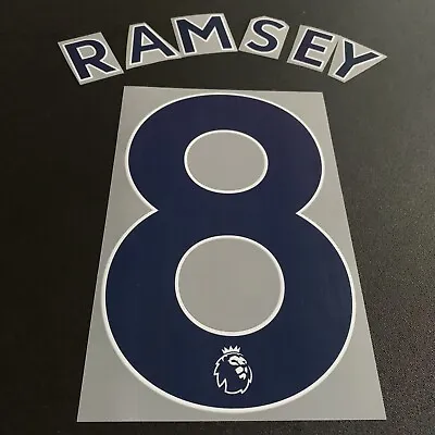 $11.16 • Buy Ramsey 8 Arsenal 2017 - 2019 Official Premier League Name & Number Player Size
